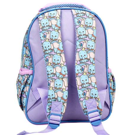 Sac à dos maternelle dumbo léléphant de disney 30 cm Bleu / violet 4 - vertbaudet enfant 