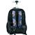 Trolley garçon sac à dos dinosaure t-rex 48 cm Noir / orange / bleu 3 - vertbaudet enfant 