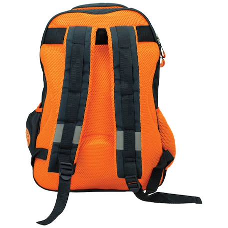Sac à dos primaire garçon dragon ball z goku 2 compartiments zippés 43 cm dragon ball z Noir / bleu / gris 4 - vertbaudet enfant 