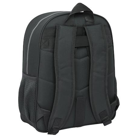 Sac à dos scolaire real madrid en polyester tissé officiel Gris 3 - vertbaudet enfant 