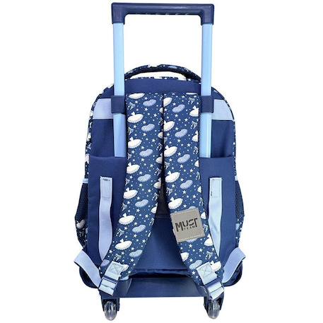 Sac à dos à roulettes licorne et ballerine 45 cm Gris / bleu / marine / blanc 2 - vertbaudet enfant 