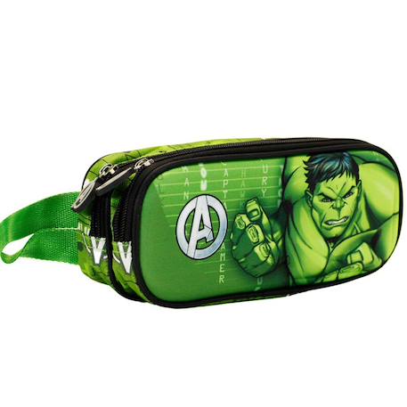 Garçon-Accessoires-Cartable, trousse-Trousse hulk avengers 3d 22 cm - haut de gamme