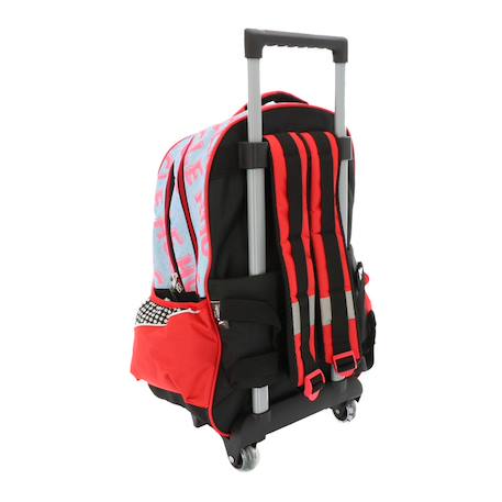 Sac à dos à roulettes fille minnie love 45 cm - disney Multicolore 3 - vertbaudet enfant 
