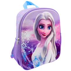 Sac à dos maternelle imprimé elsa la reine des neiges  - vertbaudet enfant