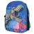 Sac à dos maternelle t?rex 3d en matériaux résistants Bleu marine/orange fluo 1 - vertbaudet enfant 