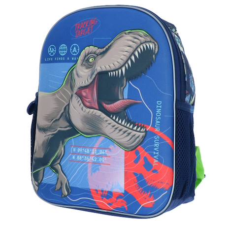 Garçon-Accessoires-Cartable, trousse-Sac à dos maternelle t?rex 3d en matériaux résistants