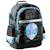 Sac à dos scolaire spiderman masque avec 2 compartiments 42 cm Noir / bleu / gris 1 - vertbaudet enfant 