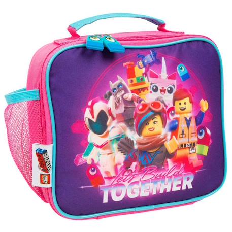 Sac goûter lego girl 24 cm - sac déjeuner Multicolore 1 - vertbaudet enfant 
