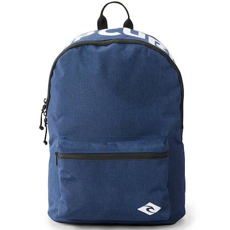 Sac à dos garçon rip curl dome pro - forme borne 44 cm - qualité premium Bleu marine+Gris+Noir / bordeaux 2 - vertbaudet enfant 