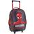 Trolley scolaire spider-man new york city 3 compartiments 45 cm Noir / rouge / blanc 1 - vertbaudet enfant 