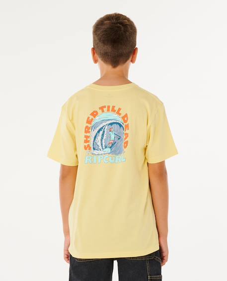 T-shirt à manches courtes shred til enfant Black+Sunlight 12 - vertbaudet enfant 