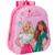 Sac à dos maternelle barbie face 3d moulée polyester 33 cm bretelles rembourrées Rose 1 - vertbaudet enfant 