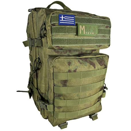 Garçon-Accessoires-Cartable, trousse-Sac à dos militaire camouflage 40 l – 49 cm ergonomique
