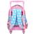 Sac à dos à roulettes enfant fille - imprimé minnie - disney vintage love Multicolore 3 - vertbaudet enfant 