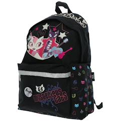 Sac à dos scolaire fille sugar & babe mysterious cats pop-rock 45 cm  - vertbaudet enfant