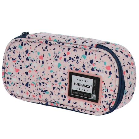 Garçon-Accessoires-Cartable, trousse-Trousse rectangulaire head box 22 cm - 2 cpt (modèle 2)
