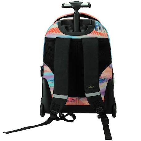 Sac à dos à roulettes 48 cm hallmark Multicolore+Or+Rose 3 - vertbaudet enfant 