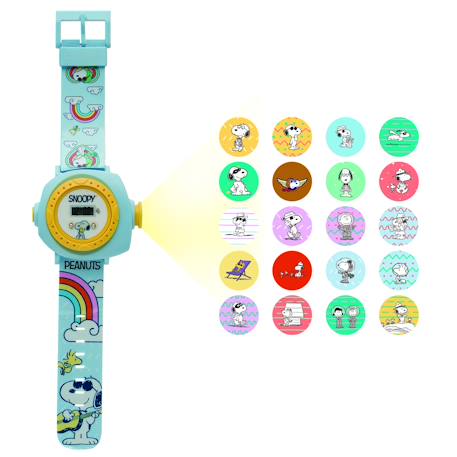 Montre digitale avec projection snoopy Bleu 2 - vertbaudet enfant 