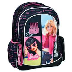 -Sac à dos scolaire fille barbie imprimé shine bright 43 cm