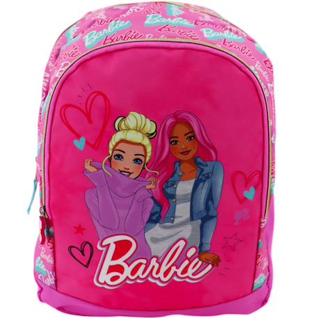 Sac à dos pour enfant barbie collection girl shine 38 cm Rose 4 - vertbaudet enfant 