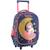 Sac à dos à roulettes girl moon must 45 cm trolley Multicolore 1 - vertbaudet enfant 
