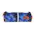Nerf - trousse ronde scolaire playground - bleu camouflage - enfant Bleu 2 - vertbaudet enfant 