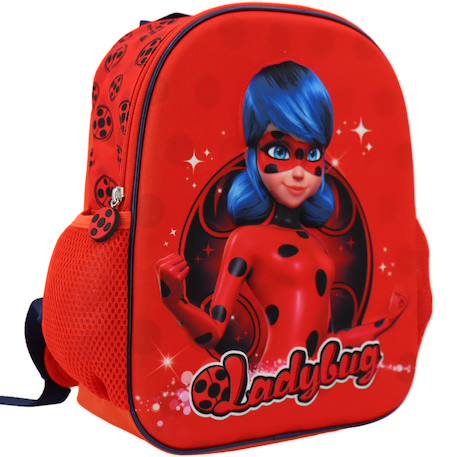 Fille-Accessoires-Sac à dos maternelle miraculous ladybug léger et résistant 32 cm