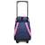 Sac à dos à roulettes lililou le chat ciel 45 cm trolley haut de gamme - cartable Multicolore 3 - vertbaudet enfant 