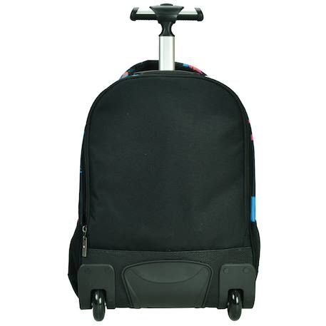 Sac à dos trolley maui & sons leaf heat 48 cm Noir / rose / bleu 4 - vertbaudet enfant 