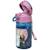 Gourde en plastique la reine des neiges à paille 350 ml Bleu / mauve 3 - vertbaudet enfant 