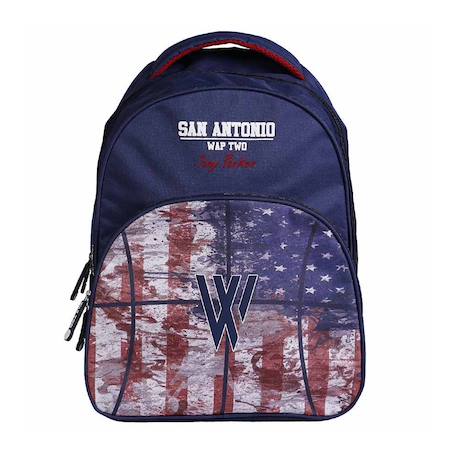 Sac à dos wap two san antonio 43 cm - 2 cpt Multicolore 2 - vertbaudet enfant 