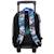Sac à dos trolley batman en tissu imprimé 2 compartiments 41 cm Gris / bleu / noir 2 - vertbaudet enfant 