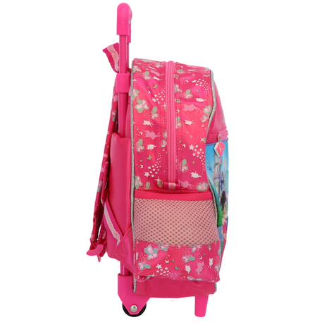 Sac à dos à roulettes maternelle - princesse fairies - fille Rose 3 - vertbaudet enfant 