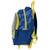 Sac à dos à roulettes enfant garçon minions pour lécole primaire 39 cm Bleu / jaune 2 - vertbaudet enfant 