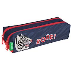 Jouet-Trousse double 21,5 cm - 2 cpt - collection scolaire 2025 (aaron)