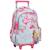 Sac à dos à roulettes fille - licence barbie - haut de gamme Multicolore 1 - vertbaudet enfant 