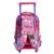 Sac à dos à roulettes must papillons life 45 cm trolley Multicolore 2 - vertbaudet enfant 