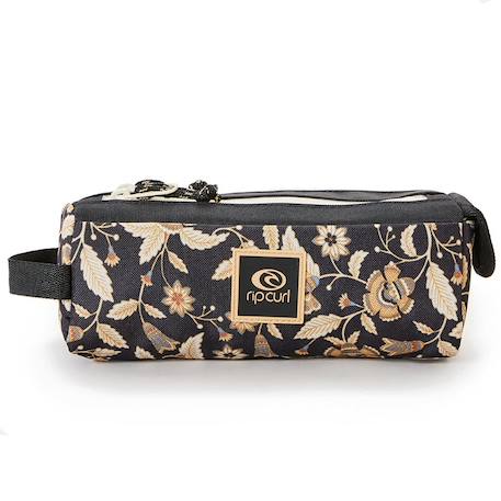 Trousse double compartiment polyester imprimé floral rip curl dreamer Bleu marine 3 - vertbaudet enfant 
