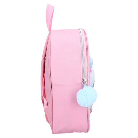 Sac à dos enfant fille na! Na! Na! Surprise 31 cm avec pompon Blanc / rose / foncé / blanc 3 - vertbaudet enfant 
