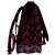 Cartable scolaire fille barbie en textile avec imprimés style icon Noir / rose / clair 3 - vertbaudet enfant 