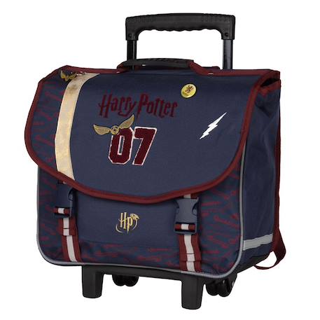 Garçon-Cartable trolley garçon harry potter quidditch en textile résistant 38 cm