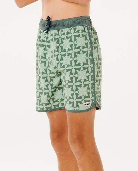 Short de bain boardshort volley pacific rinse gem  enfant Moss 2 - vertbaudet enfant 