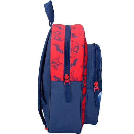 Sac à dos spiderman warriors - 30 cm maternelle Multicolore 2 - vertbaudet enfant 