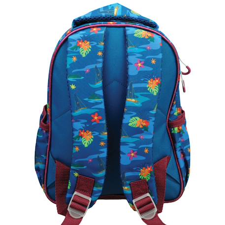 Sac à dos imprimé vaiana motif tropical synthétique gim/disney Bleu / vert / clair / bleu 3 - vertbaudet enfant 