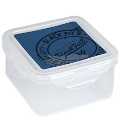 Puériculture-Repas-Boîte repas en pvc avec couvercle - compartiment à pression