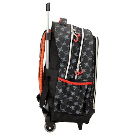 Sac à dos trolley à roulettes one piece 46 cm – 2 roues et anses extensibles one piece Noir 4 - vertbaudet enfant 
