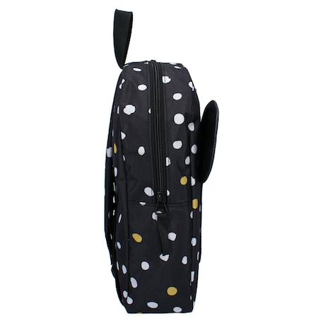 Sac à dos fille mickey mouse avec appliqué pu et motif pois Noir / blanc / gris 3 - vertbaudet enfant 