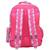 Sac à dos barbie en tissu synthétique brillant à motif cœur Rose 2 - vertbaudet enfant 