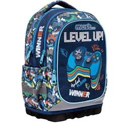 Sac à dos gamer winner level up avec base rigide 43cm  - vertbaudet enfant