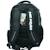 Sac à dos enfant garçon imprimé tigre en tissu résistant Noir / gris / blanc 3 - vertbaudet enfant 